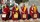 Von links: Der 8. Dzuri Rinpoche, der 9. Thrangu Rinpoche und der 9. Lodrö Nyima Rinpoche. Ganz rechts Khenpo Karthar Rinpoche, der auch aus dem Thrangu Tashi Chöling-Kloster in Tibet stammt. (Foto: www.ktdblog.wordpress.com; Karma Jangchub)